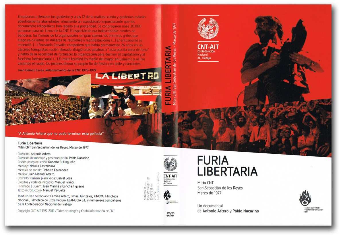 DVD “FURIA LIBERTARIA”