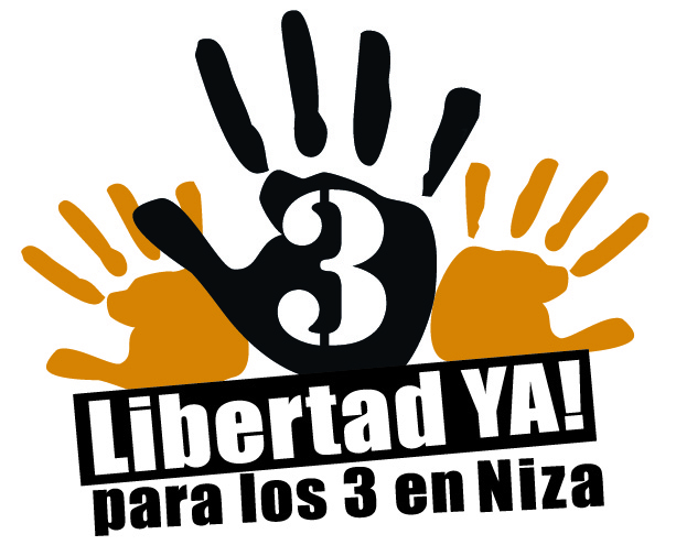 [Madrid] Concentración por la libertad de los 3 detenidos en Niza