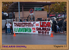 Nueva concentración contra los recortes en Rivamadrid