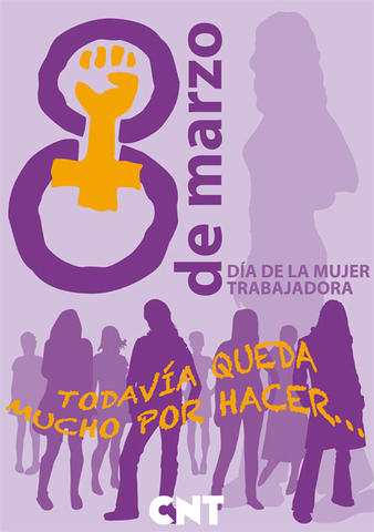 8 de marzo, día de la mujer trabajadora