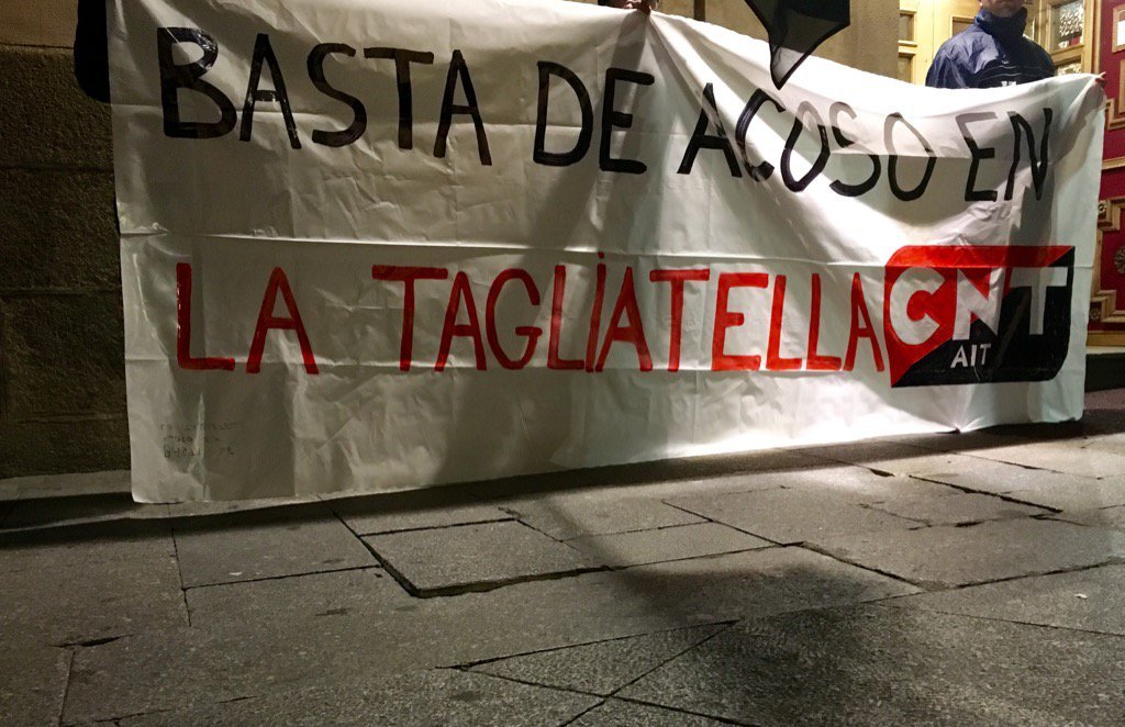 Tagliatella: solidaridad y apoyo mutuo por unas condiciones dignas