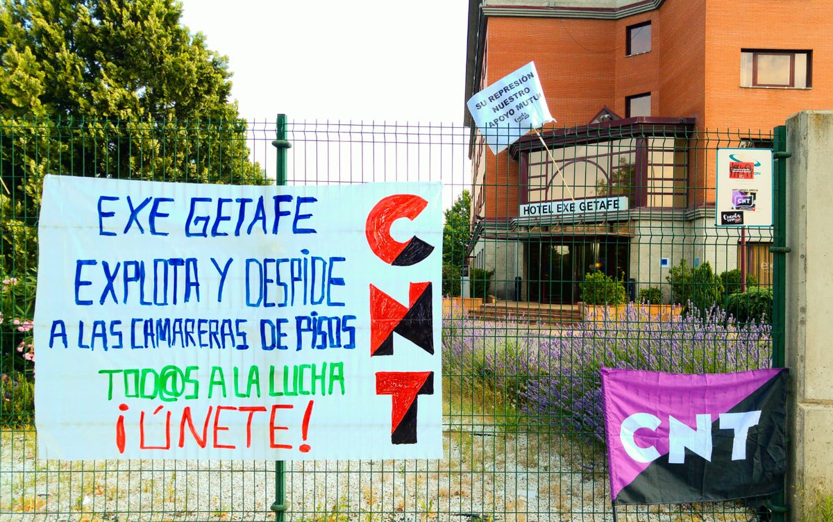 La subcontrata y el hotel EXE Getafe rechazan dar una solución digna al conflicto