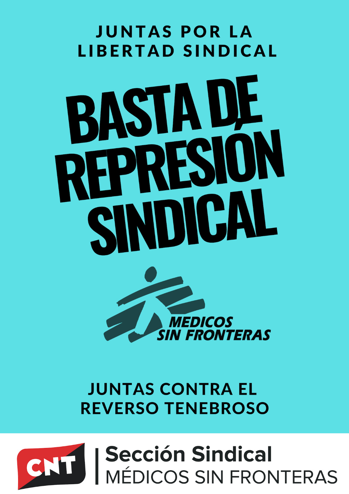 CNT demanda a Médicos Sin Fronteras por el despido de la delegada sindical