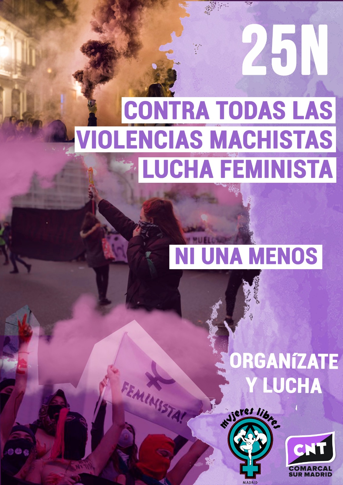 Contra todas las violencias machistas: ¡lucha feminista!