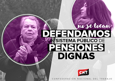 Tenemos derecho a una pensión pública y a un salario digno por nuestro trabajo