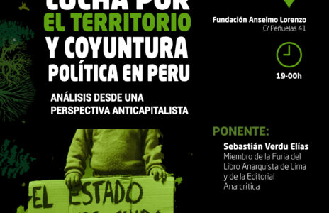Lucha por el territorio y coyuntura política en Perú