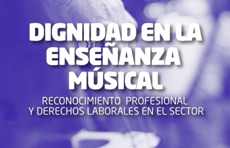 Llamamiento al personal de las escuelas de música de Madrid