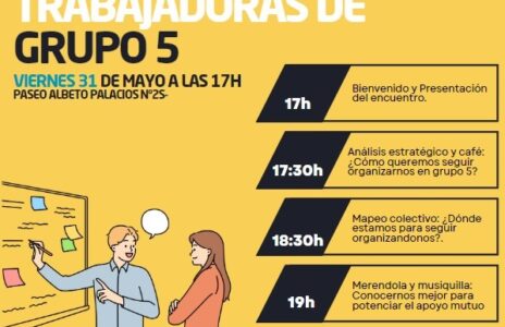 CNT convoca un encuentro de trabajadoras de Grupo 5