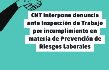 CNT interpone denuncia ante inspección de trabajo en Espacio de Igualdad Dulce Chacón