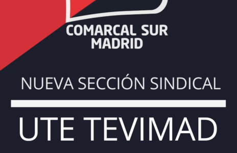 Seguimos creciendo. Nueva Sección Sindical en UTE Tevimad