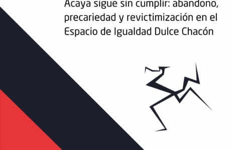 Acaya sigue sin cumplir: abandono, precariedad y revictimización en el Espacio de Igualdad Dulce Chacón