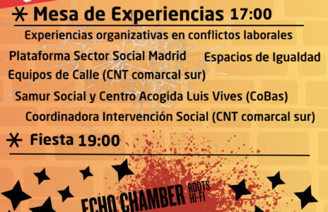 Hacia la Huelga del Sector Social: encuentro de confraternización 18A